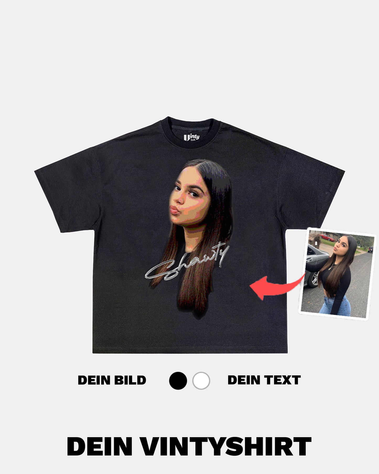 GESTALTE DEIN EIGENES VINTYSHIRT